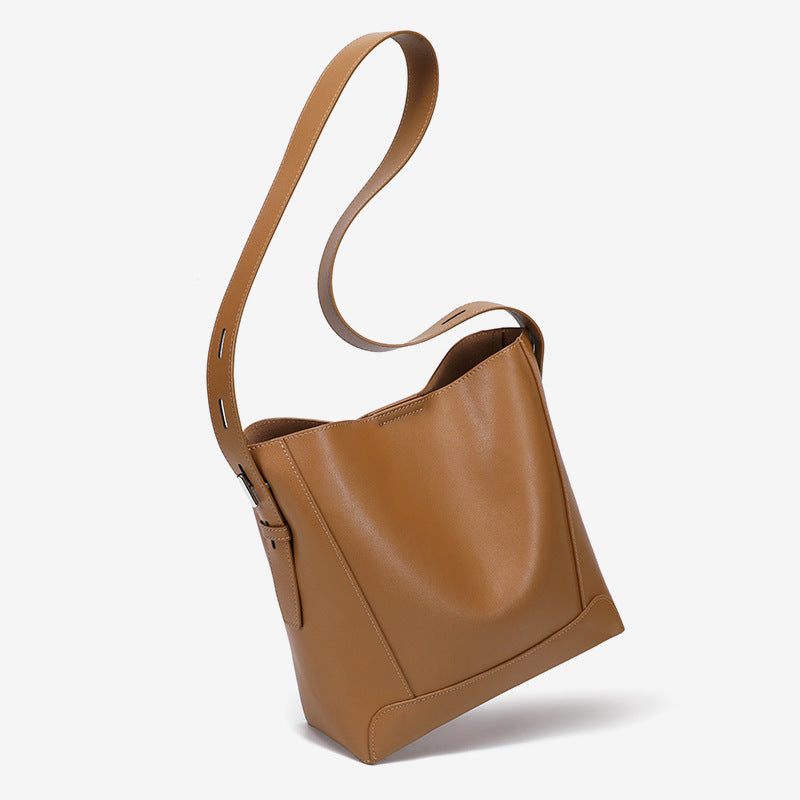Women's Genuine Leather High-grade Large Capacity Versatile Shoulder Bags