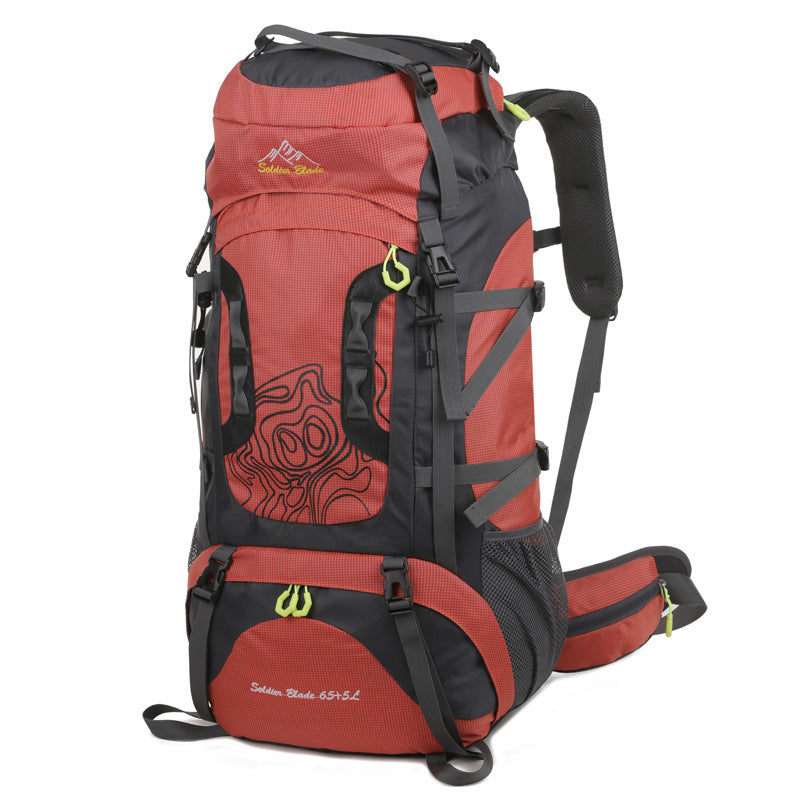 Large Capacity Hiking Waterproof Camping Change Mountaineering Backpacks