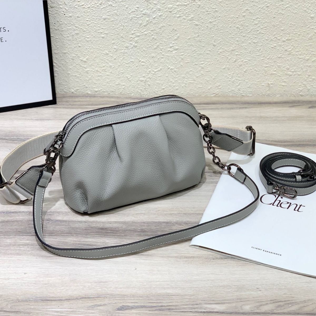 Women's Single Medium Lady's Large Capacity Three Crossbody Bags