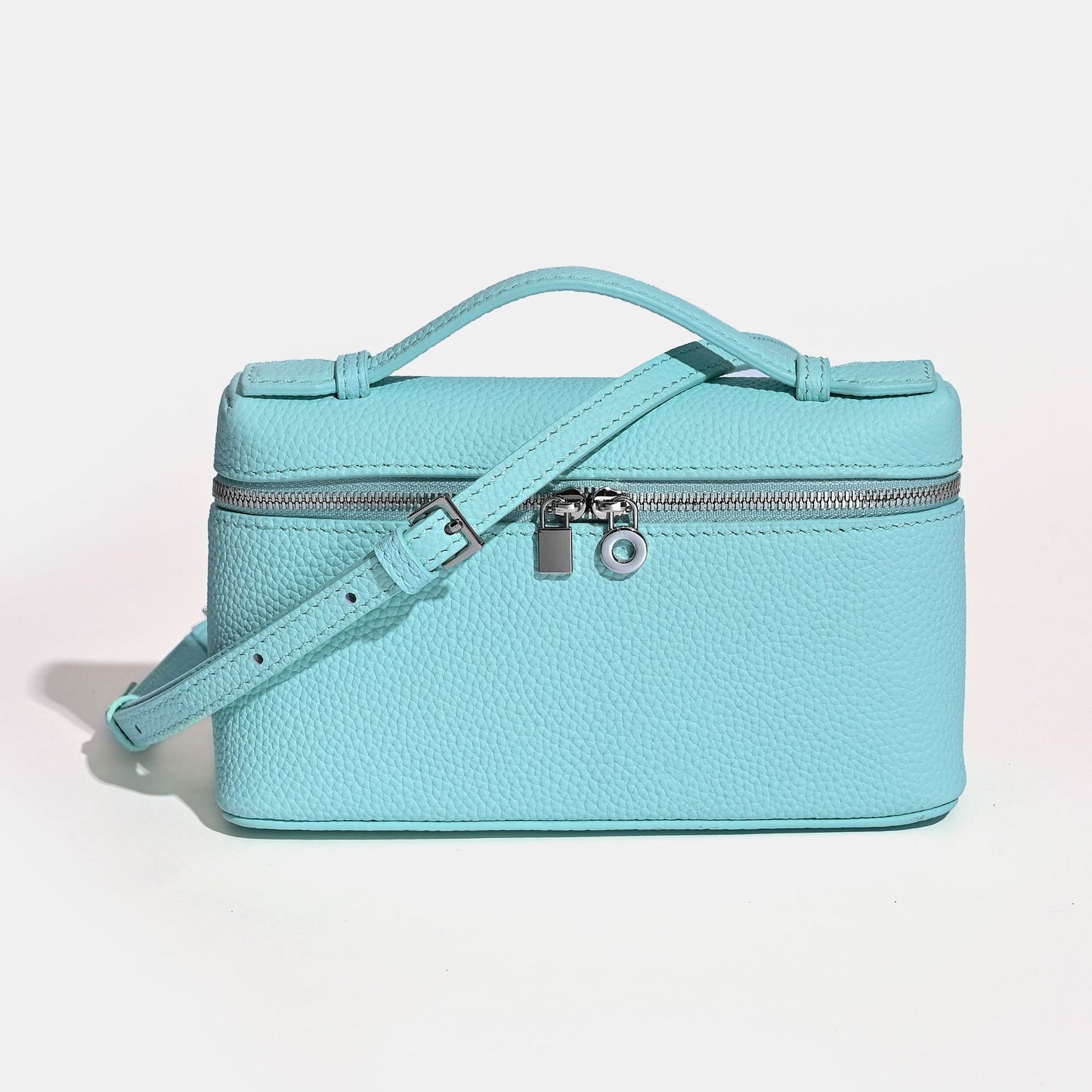 Women's Summer First Layer Cowhide Lunch Box Handbags