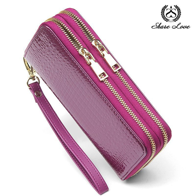 Women's Elegant Grade Genuine Leather Yellow Lucky Bags