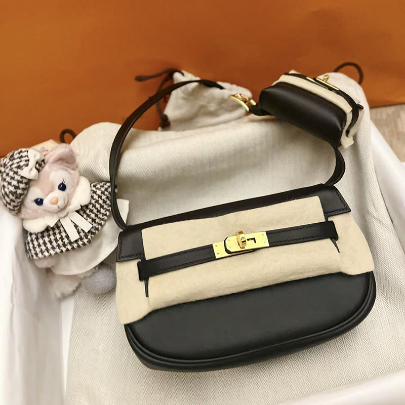 Attractive Women's Classy Kelly Mini Leather Shoulder Bags