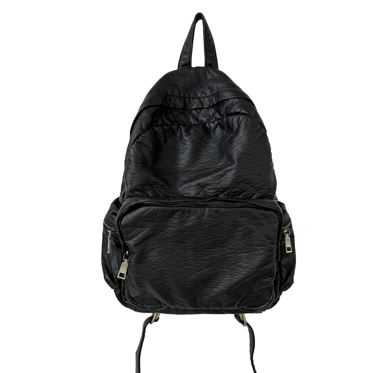Women's Glamorous Washed Leather Style Niche Backpacks
