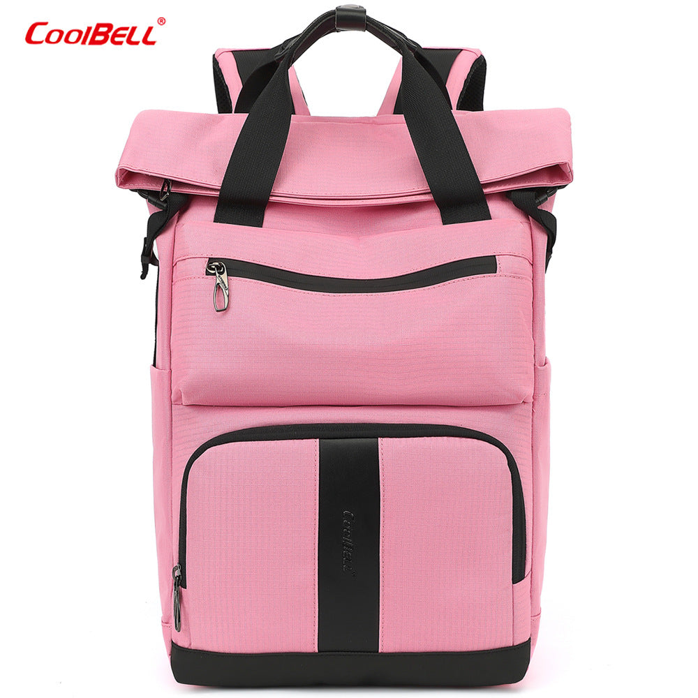 Fashionable Curved Edge Lightweight Large Capacity Waterproof Oxford Cloth Backpacks