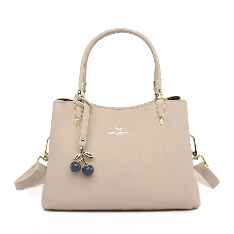 Women's Mother Soft Leather Elegant Fashion Handbags