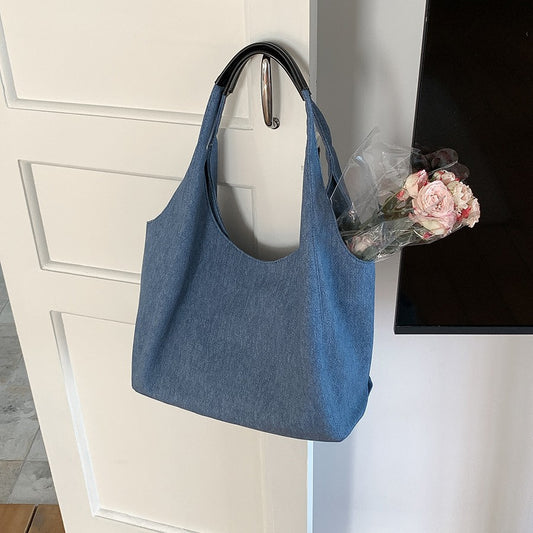Women's Commuter Fashion Korean Style Idle Large Shoulder Bags