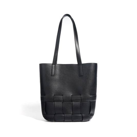 Popular Niche Braided Leather Fashion Large Shoulder Bags