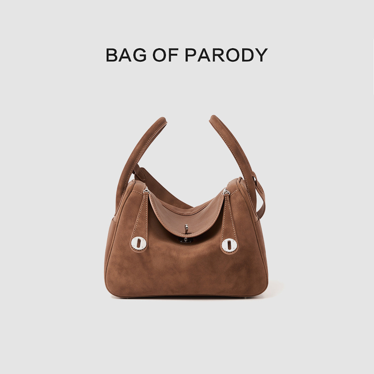 Elegant Lindy Leather Doctor Portable Pillow Bags