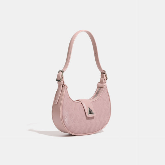 French Pink Rhombus Selenodont Underarm Niche Bags