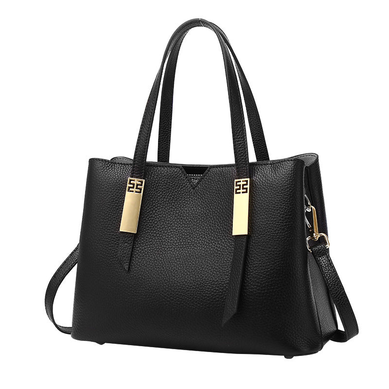 Women's Genuine Leather Elegant Bride Wedding Large Shoulder Bags