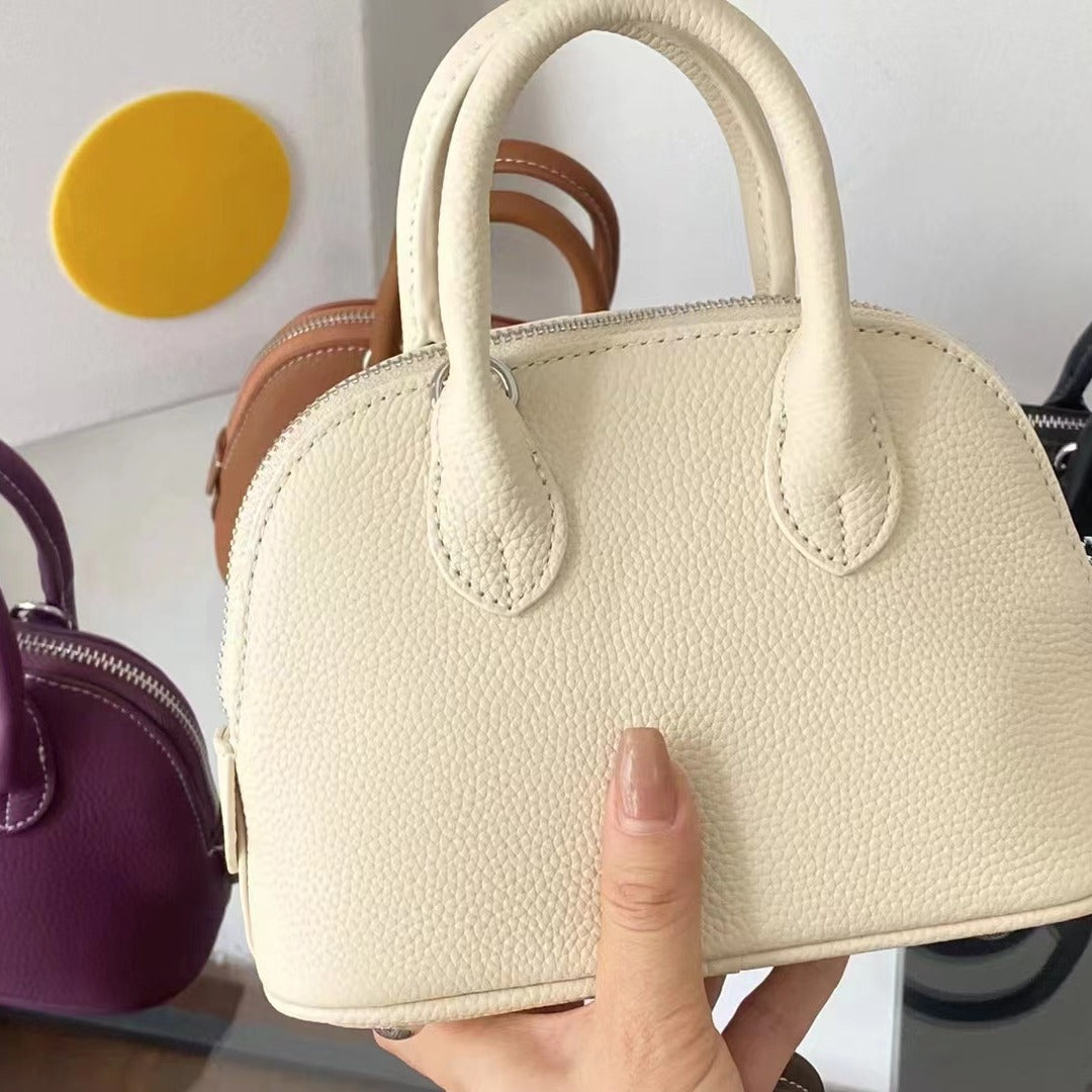 Women's & Men's Layer Cowhide Pure Leather Classic Versatile Fashion Men's Bags