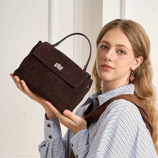 Women's Minority High-grade Genuine Leather Cowhide Crossbody Bags