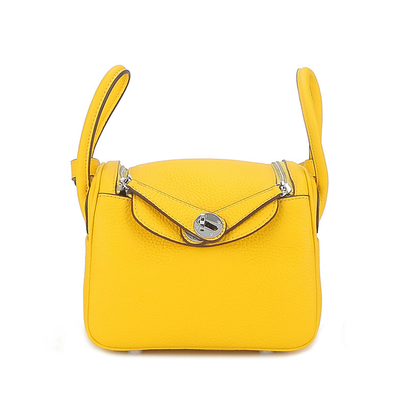 Cowhide Mini Lindy Genuine Leather Fashion Crossbody Bags