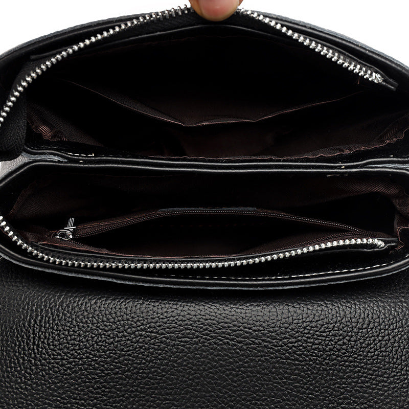 Women's Genuine Leather Fashionable First Layer Cowhide Handbags
