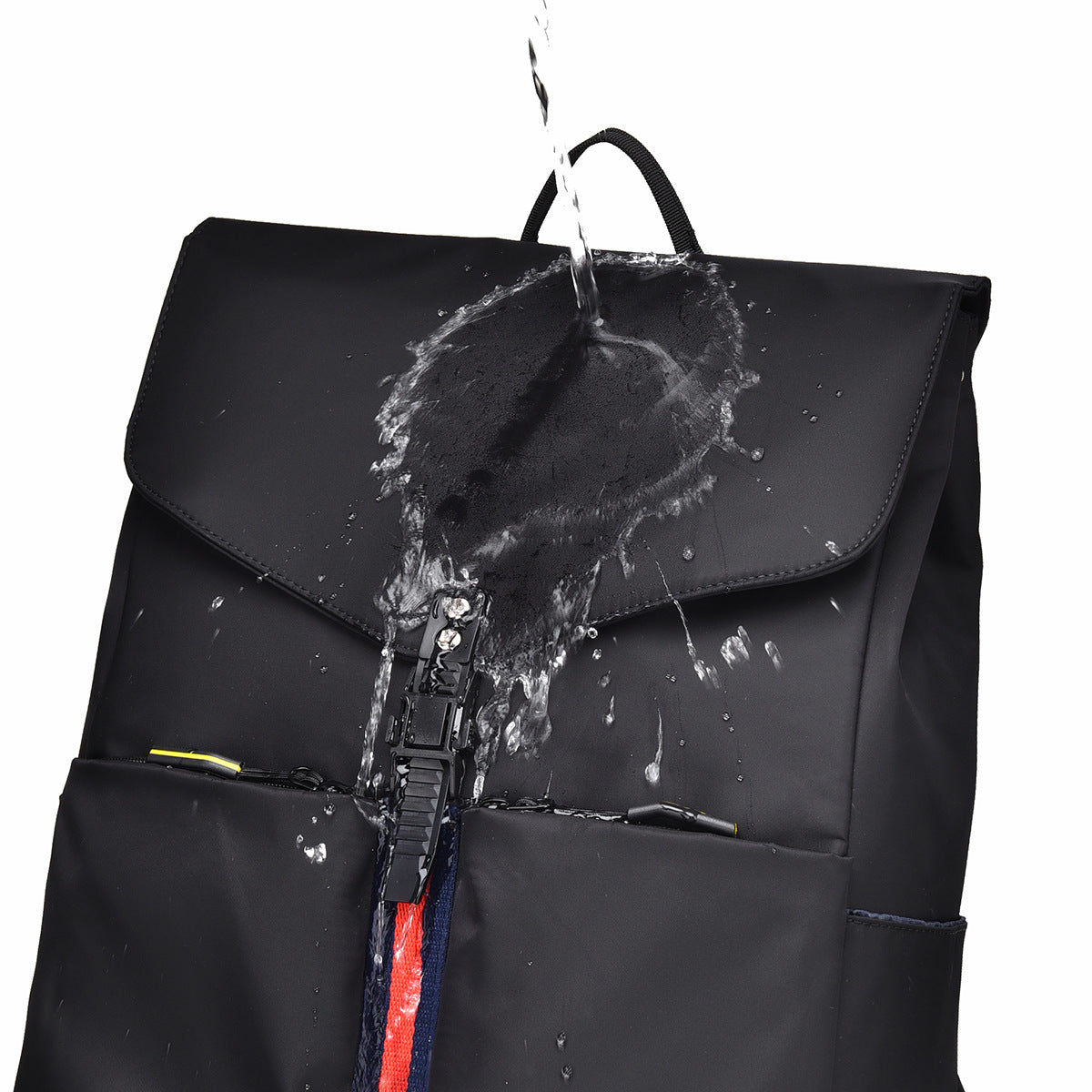 Men's Large Capacity Business Computer Simple Flip Backpacks