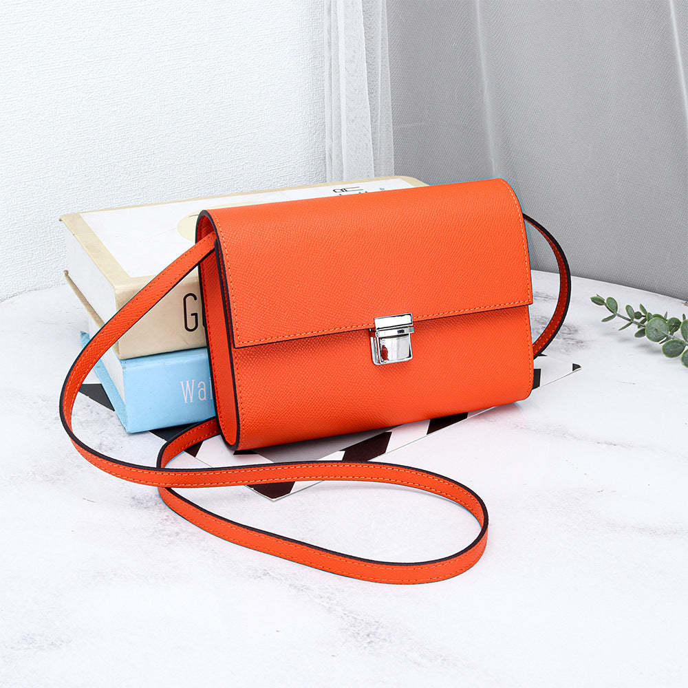 Women's Palm Print Leather For Graceful Fashionable Crossbody Bags