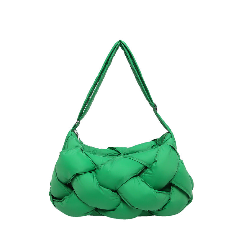Women's Space Cotton Woven Fashion Jacket Down Bags