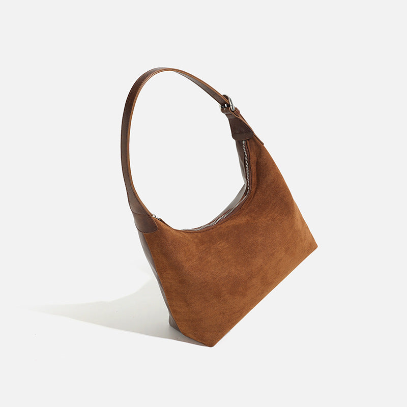 Popular Trendy Women's Capacity Frosted Vintage Shoulder Bags