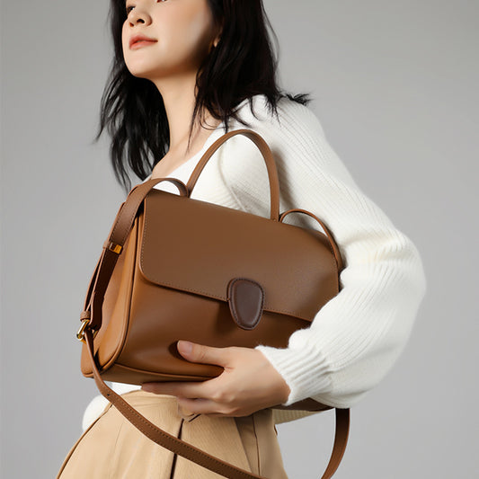 Women's Stylish High-grade Contrast Color Large Capacity Bags