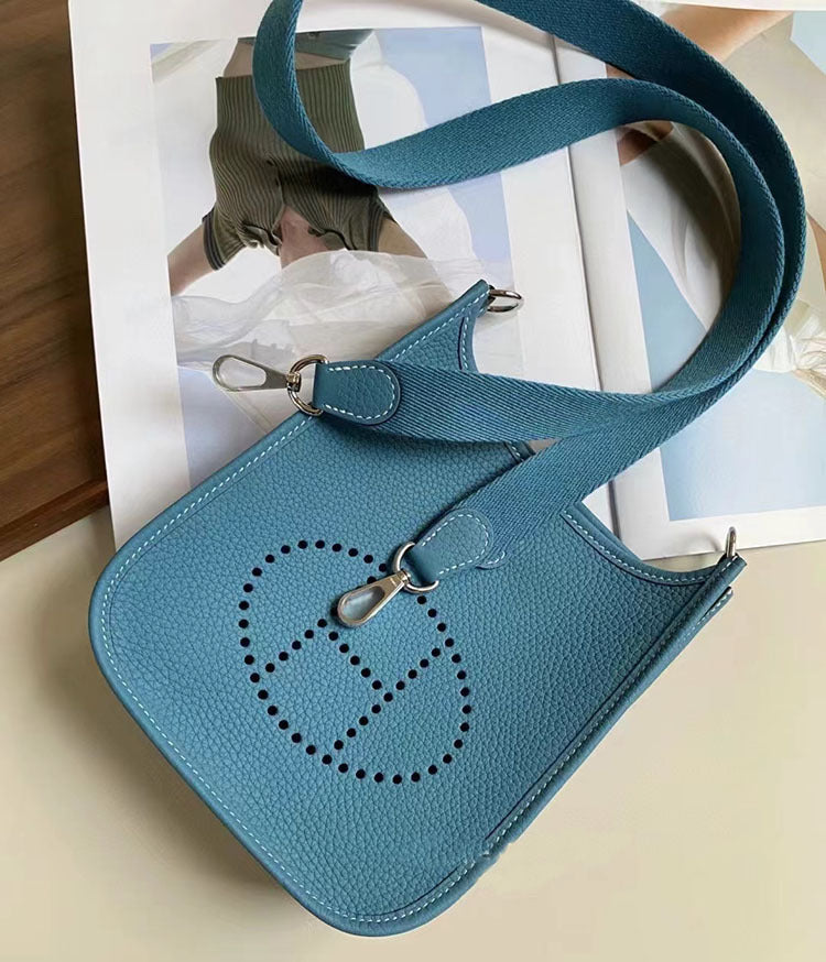 Women's Ding High-grade Wax Line First Layer Cowhide Cross Crossbody Bags