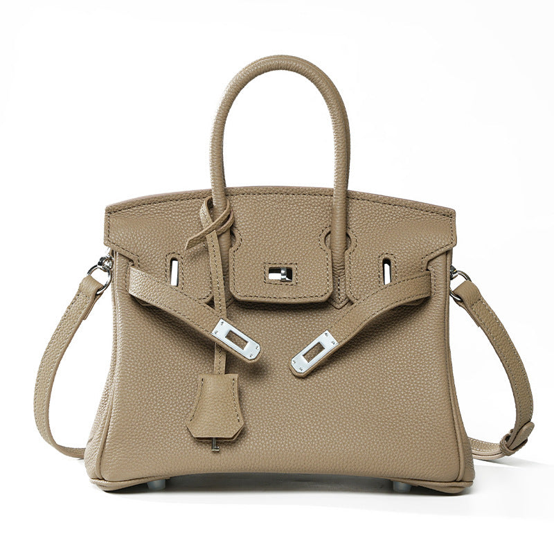 Women's Leather Kelly Genuine Large Capacity Niche Handbags