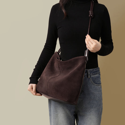 Women's Genuine Leather Large Capacity Underarm Tote Bags