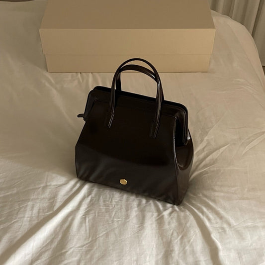 Women's Retro Oil Wax Skin Genuine Leather Handbags