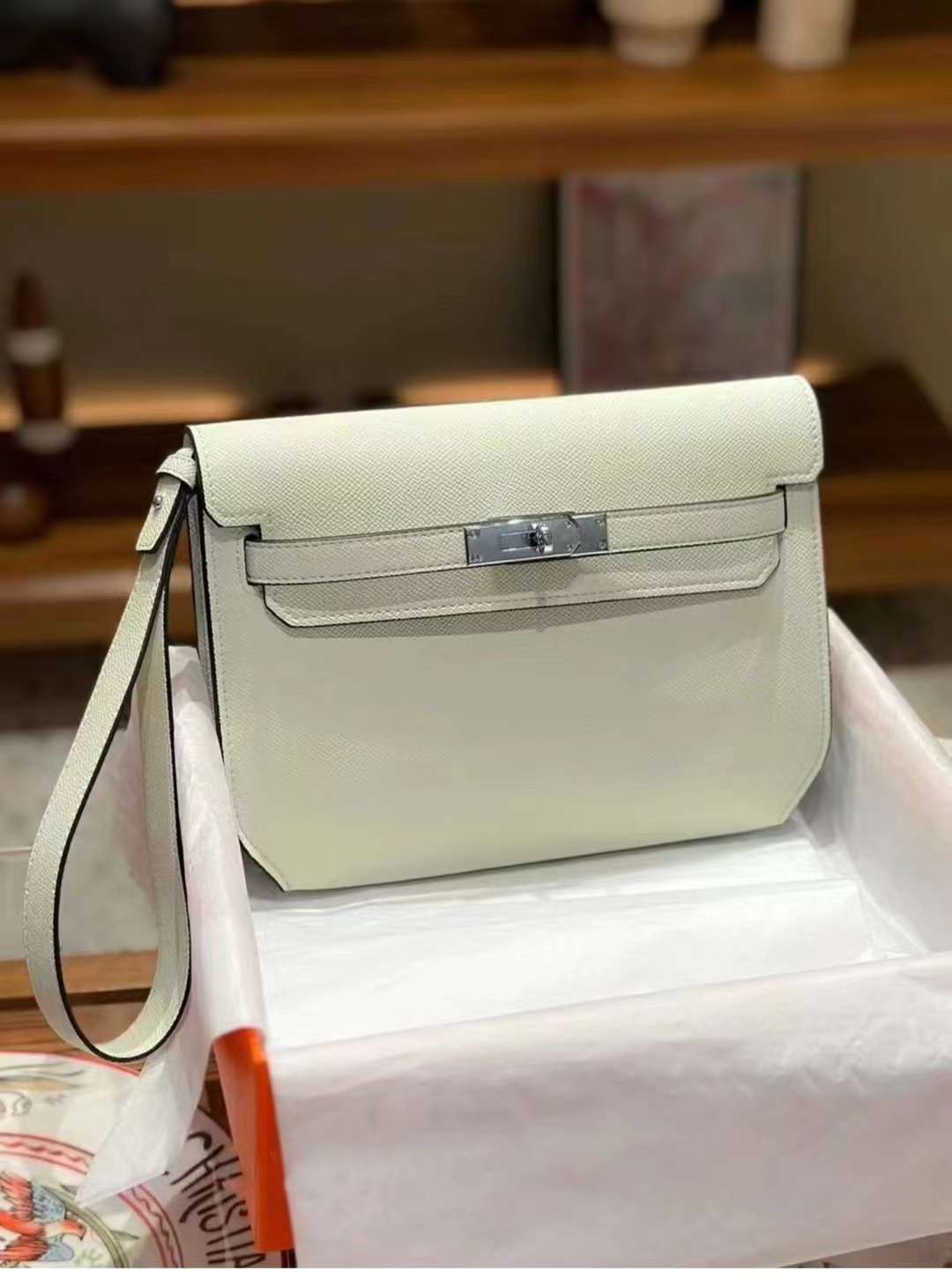 Women's Leather Retro Kelly High-grade Versatile Underarm Shoulder Bags