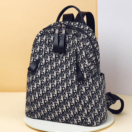 Durable Innovative Female Fashion Printed Canvas Backpacks