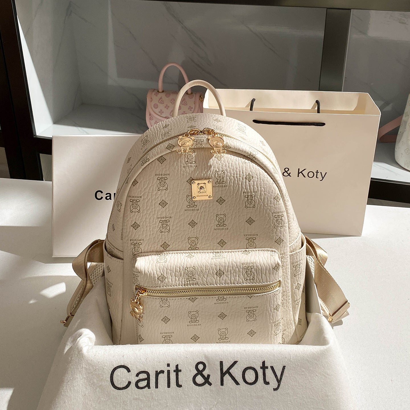 Niche Printing Commuter Fashion Large Capacity Backpacks