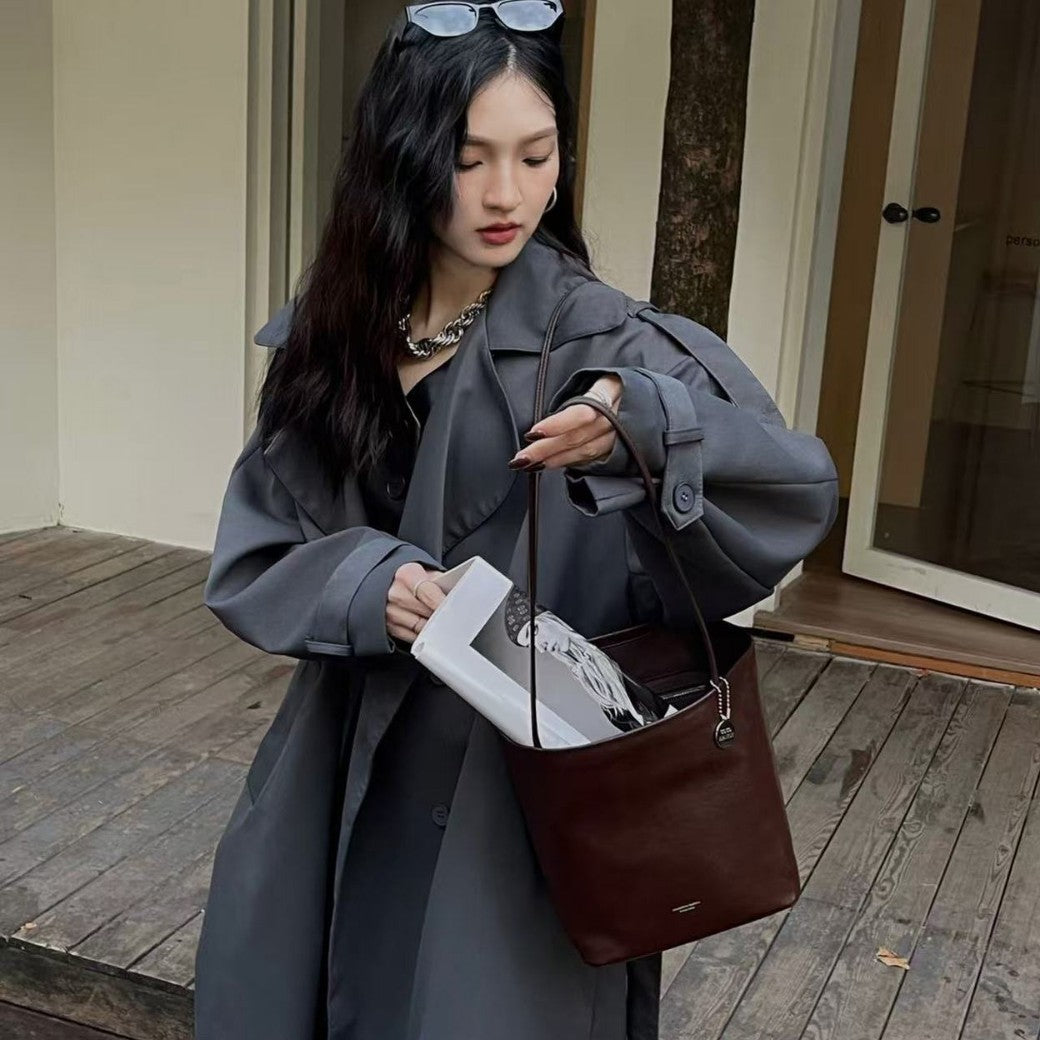 Women's Vegetable Basket Large Capacity Minimalist Lazy Tote Bags