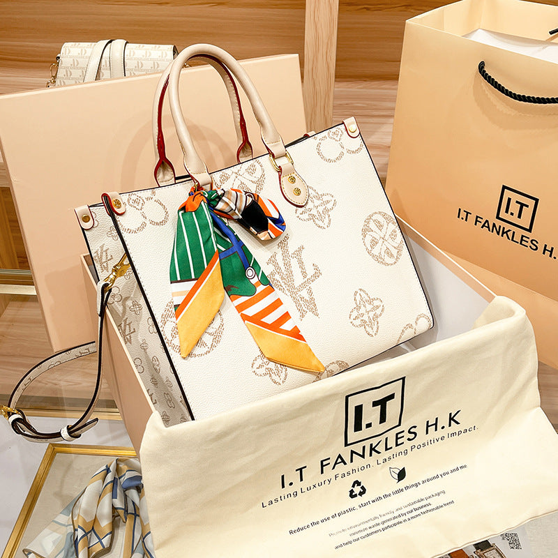 Women's Surrogate Shopping Genuine Leather Female Summer Bags