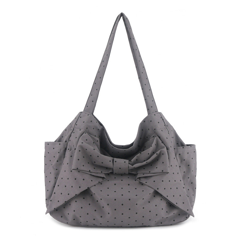 Classy Women's Large Capacity Canvas One Shoulder Bags