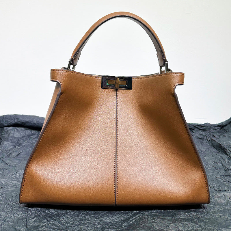 Women's Genuine Leather Premium Large Capacity Cowhide With Bags
