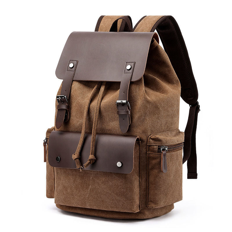 Comfortable Retro Canvas High Quality Business Backpacks