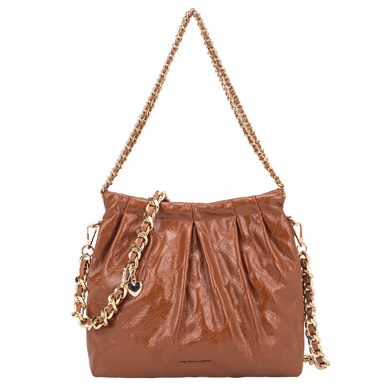Women's Underarm For Versatile Hobo High-grade Chain Shoulder Bags