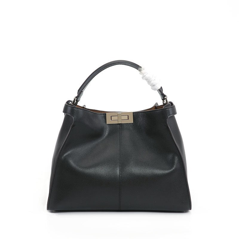 Women's Fashion Genuine Leather Large Capacity Broadband Bags
