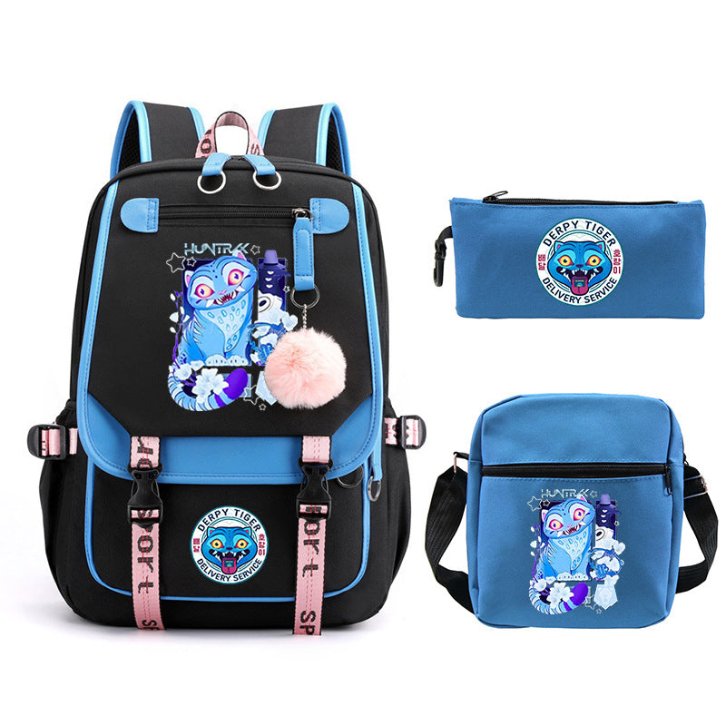 Elegant Children's Merchandise Printed Fashion Pencil Backpacks
