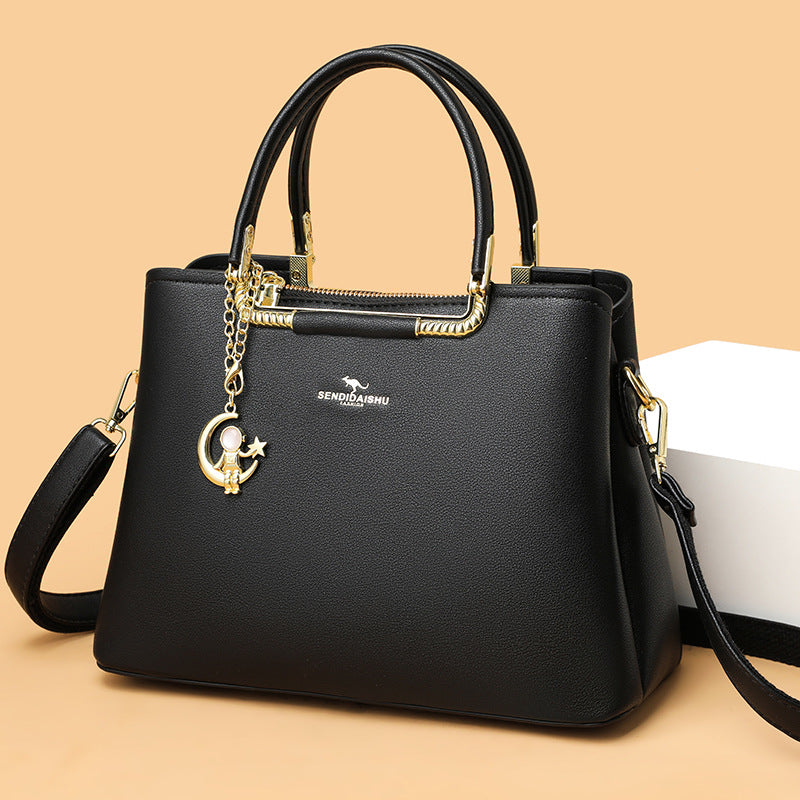 Women's Graceful Mom Soft Leather Fashion Bags