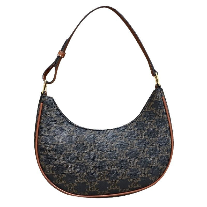 Women's Presbyopic Underarm Niche High-grade Genuine Leather Shoulder Bags