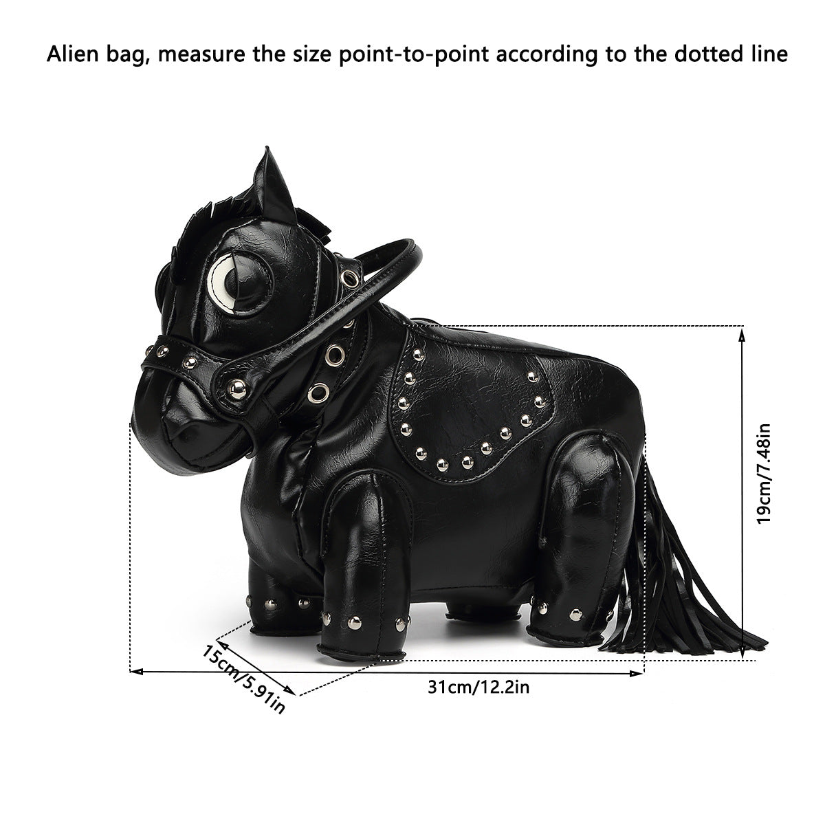 Sweet Cool Hot Style Personalized Creative Pony Crossbody Bags