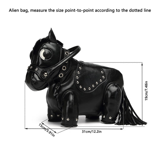 Sweet Cool Hot Style Personalized Creative Pony Crossbody Bags