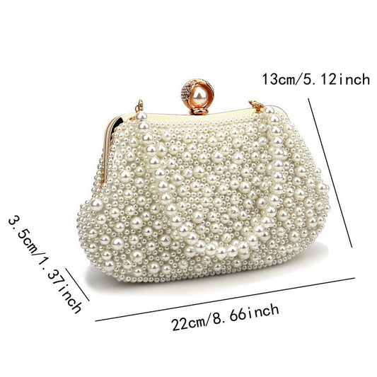 Women's Imitation Pearl Dinner Fashion Party Banquet Evening Bags