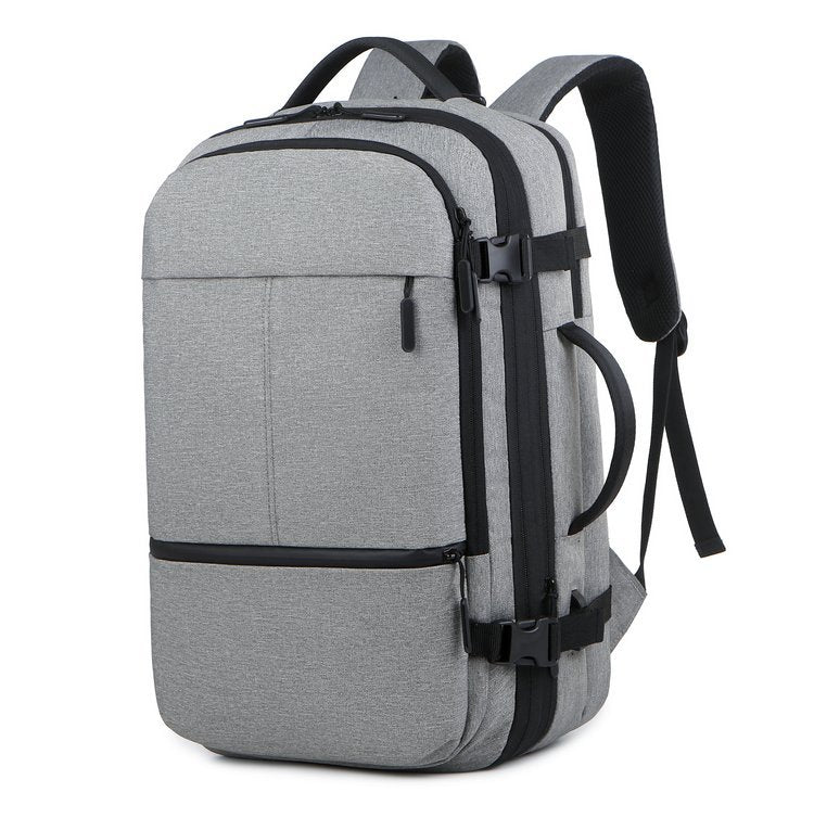 Elegant Men's Capacity Waterproof Decompression Expansion Backpacks