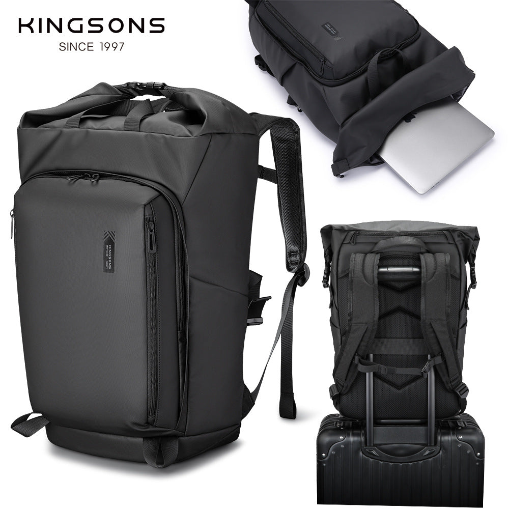 Versatile Men's Large Capacity Waterproof Multifunctional Backpacks