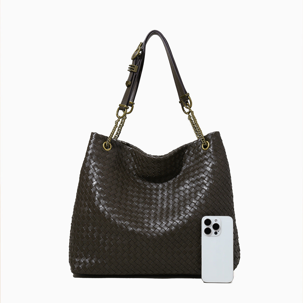 Women's Commuter Large Capacity High-grade Light Luxury Shoulder Bags