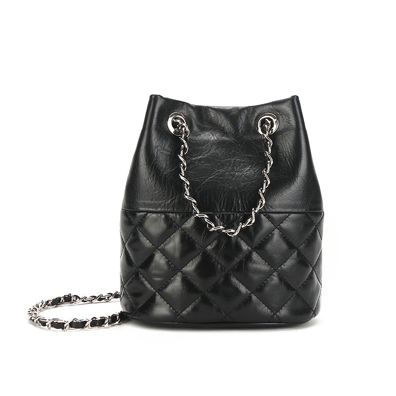 Women's Korean Chain Classic Style Rhombus High-grade Crossbody Bags