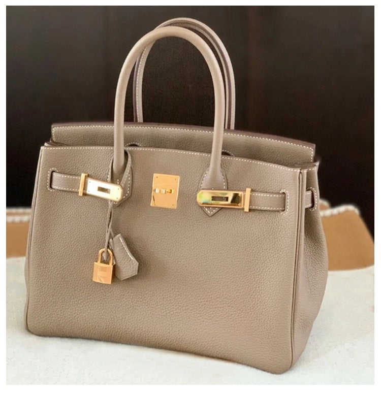 Women's Pattern First Layer Cowhide Leather Fashion One Bags