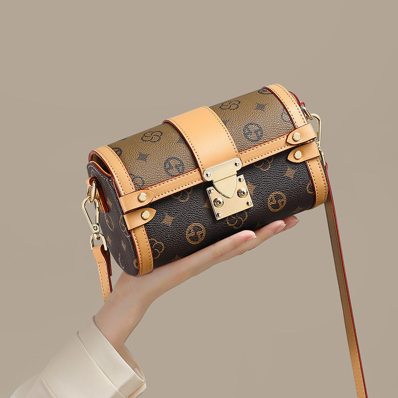 Women's Graceful Retro Presbyopic High-grade Round Crossbody Bags