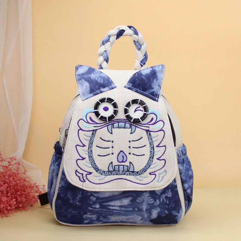 Unique Fashion Cute Tiger Head Style Backpacks